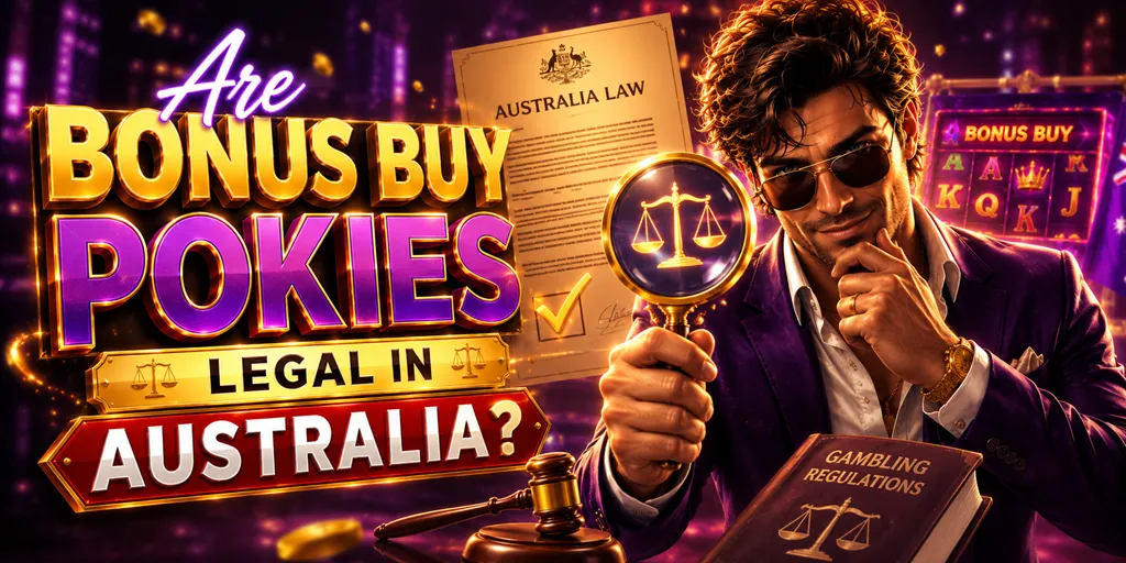 Are Bonus Buy Pokies Legal In Australia