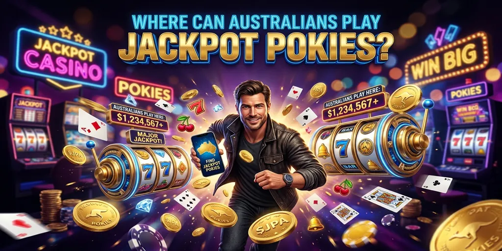Where Can Australians Play Jackpot Pokies