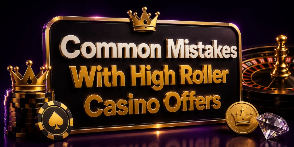 Common Mistakes With High Roller Casino Offers