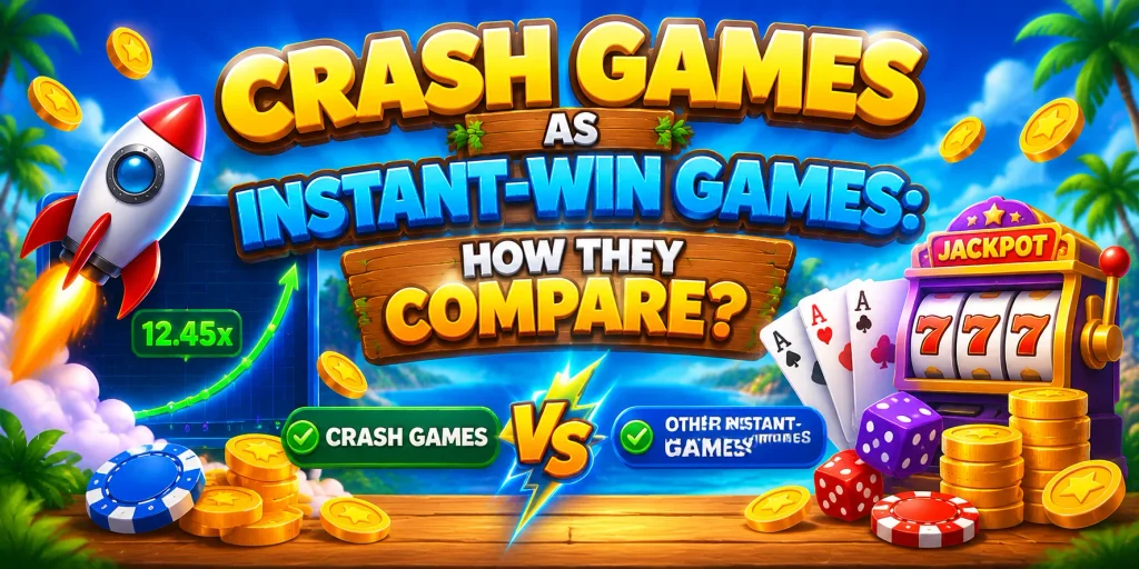 Crash Games As Instant-Win Games How They Compare