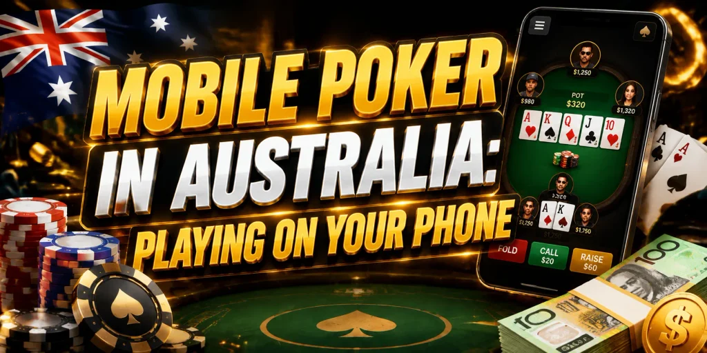 Mobile Poker In Australia Playing On Your Phone