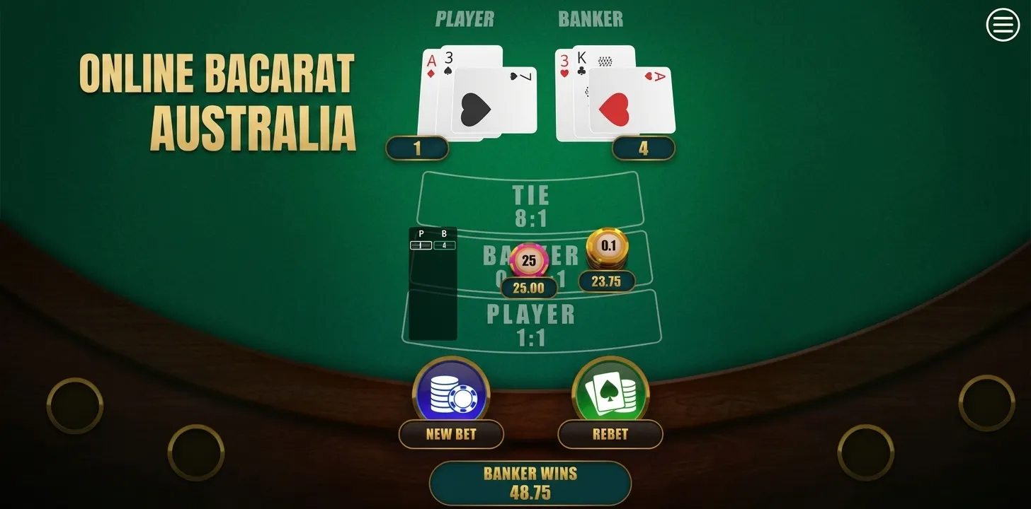 Online Baccarat Australia