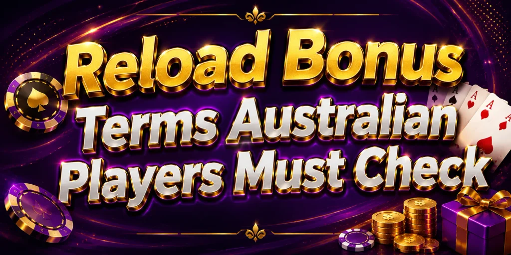 Reload Bonus Terms Australian Players Must Check