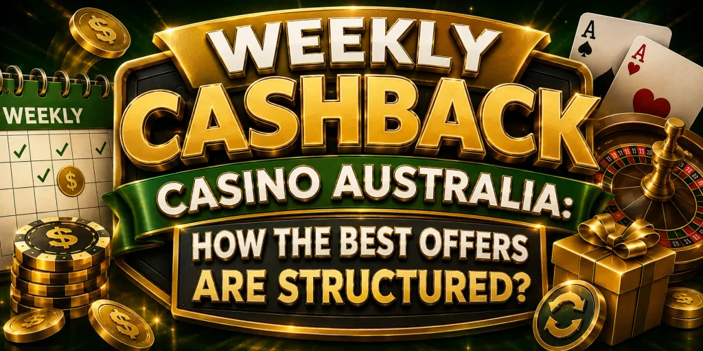 Weekly Cashback Casino Australia How The Best Offers Are Structured