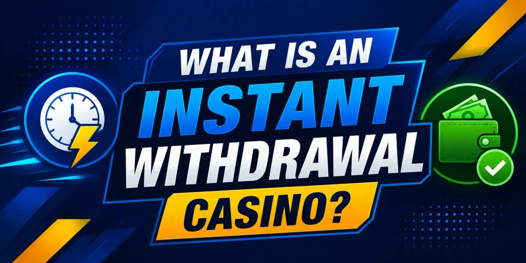 What Is An Instant Withdrawal Casino