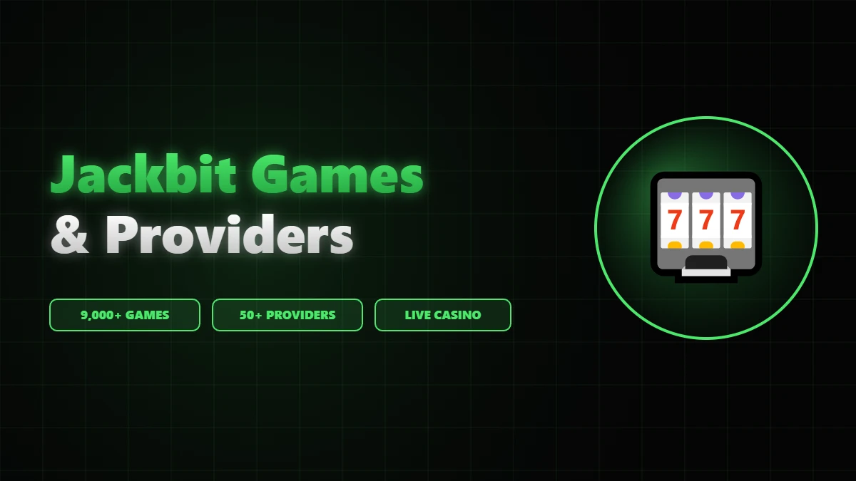 Jackbit casino games and software providers