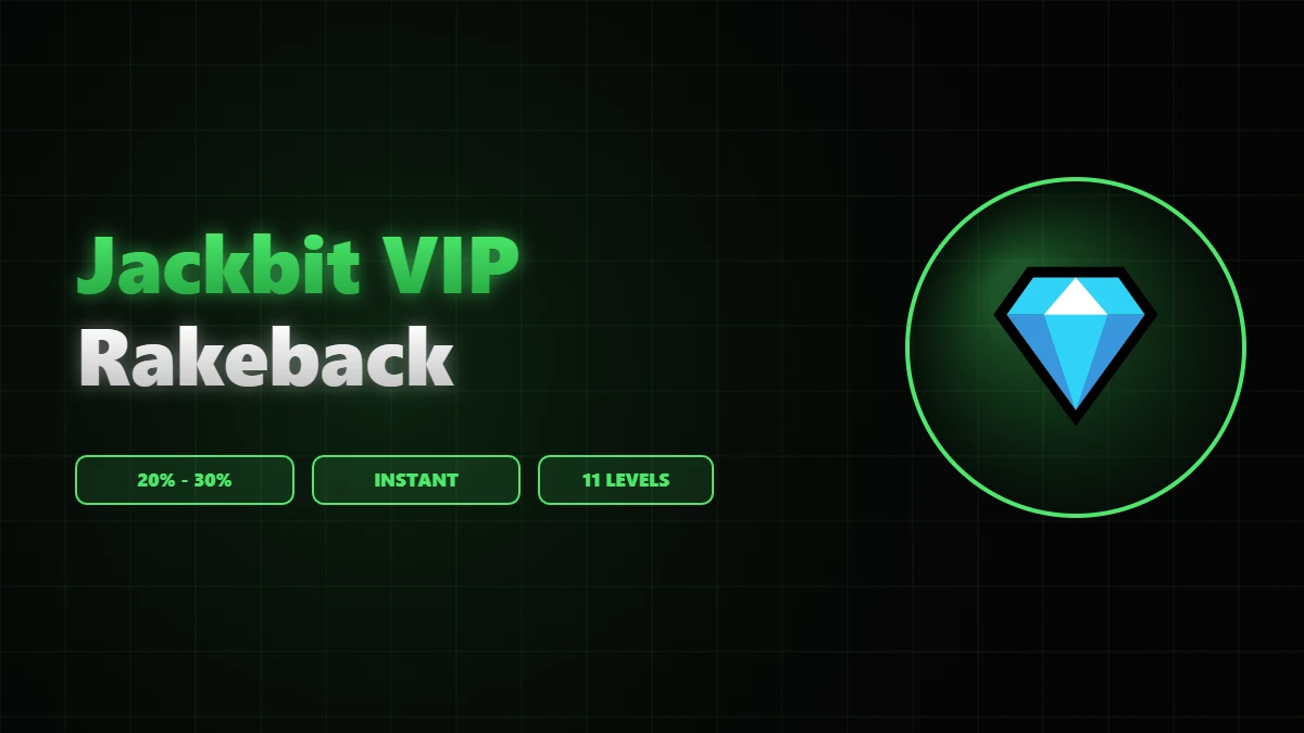 Jackbit VIP rakeback and loyalty club