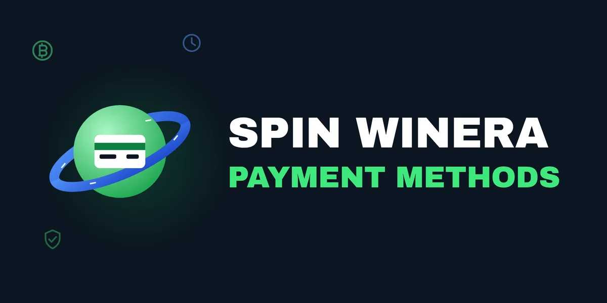 SpinWinera payment methods and withdrawal options